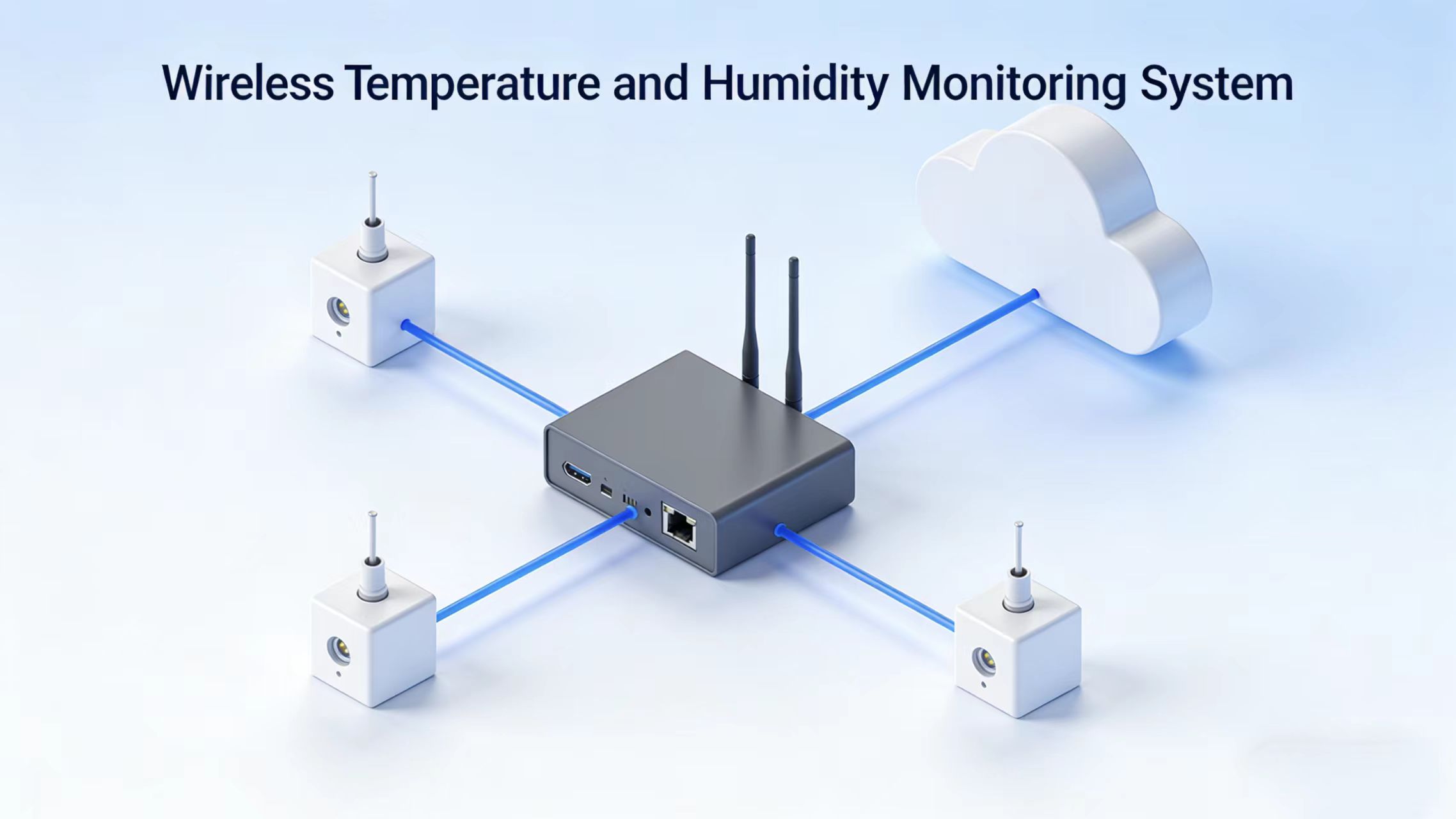 Wireless Temperature and Humidity Monitoring System