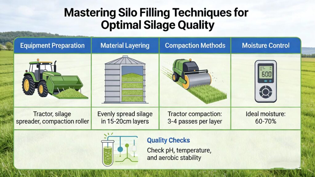 Mastering Silo Filling Techniques for Optimal Silage Quality Mastering Silo Filling Techniques for Optimal Silage Quality